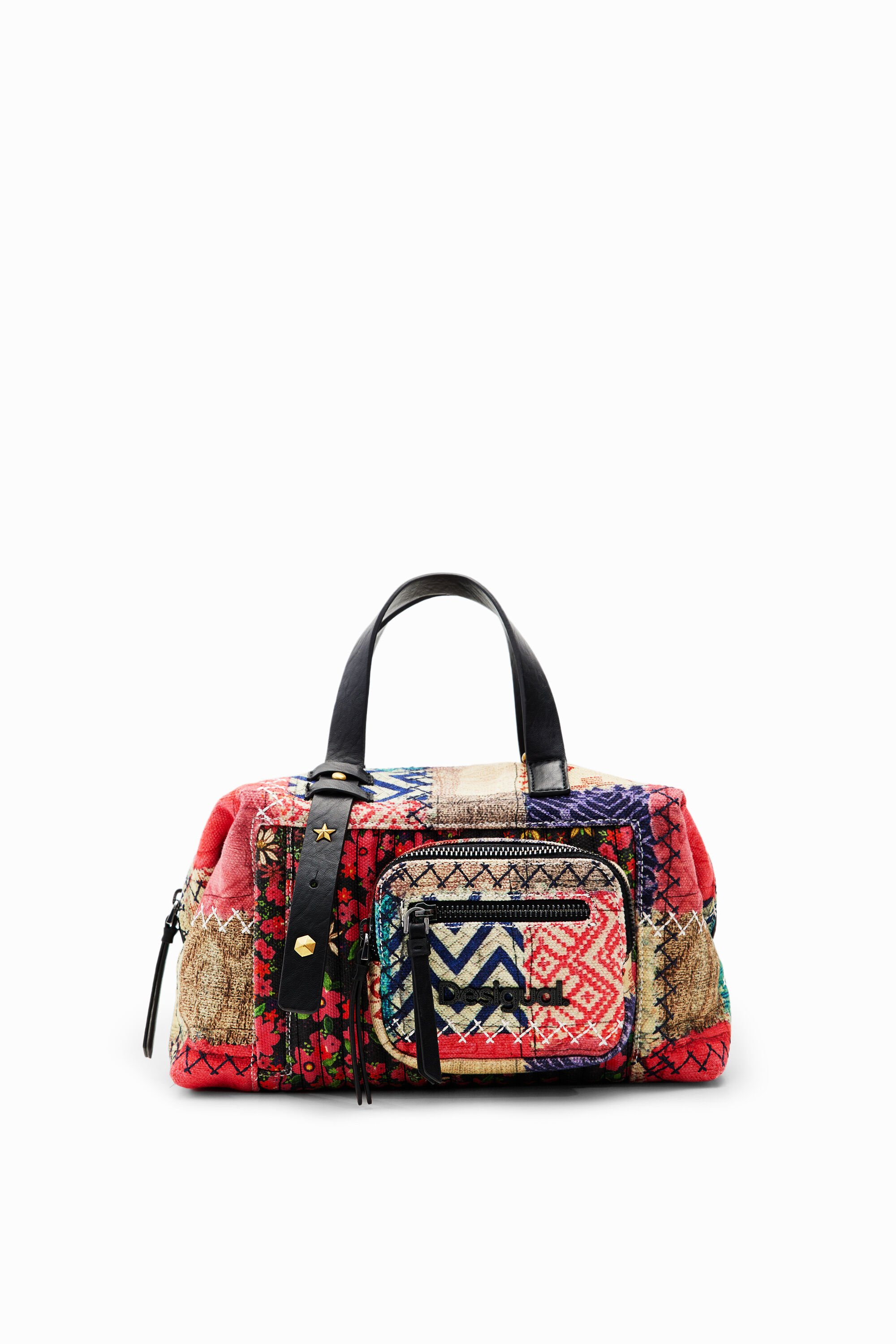 Sac moyen toile patchwork