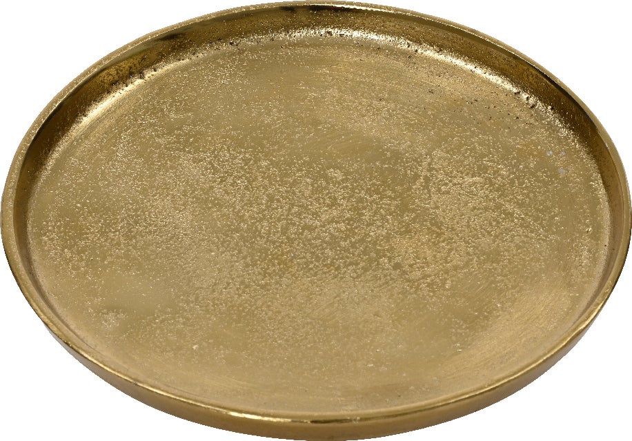 Decoris decoratiebord Farao goud D 20 H 2,5 cm