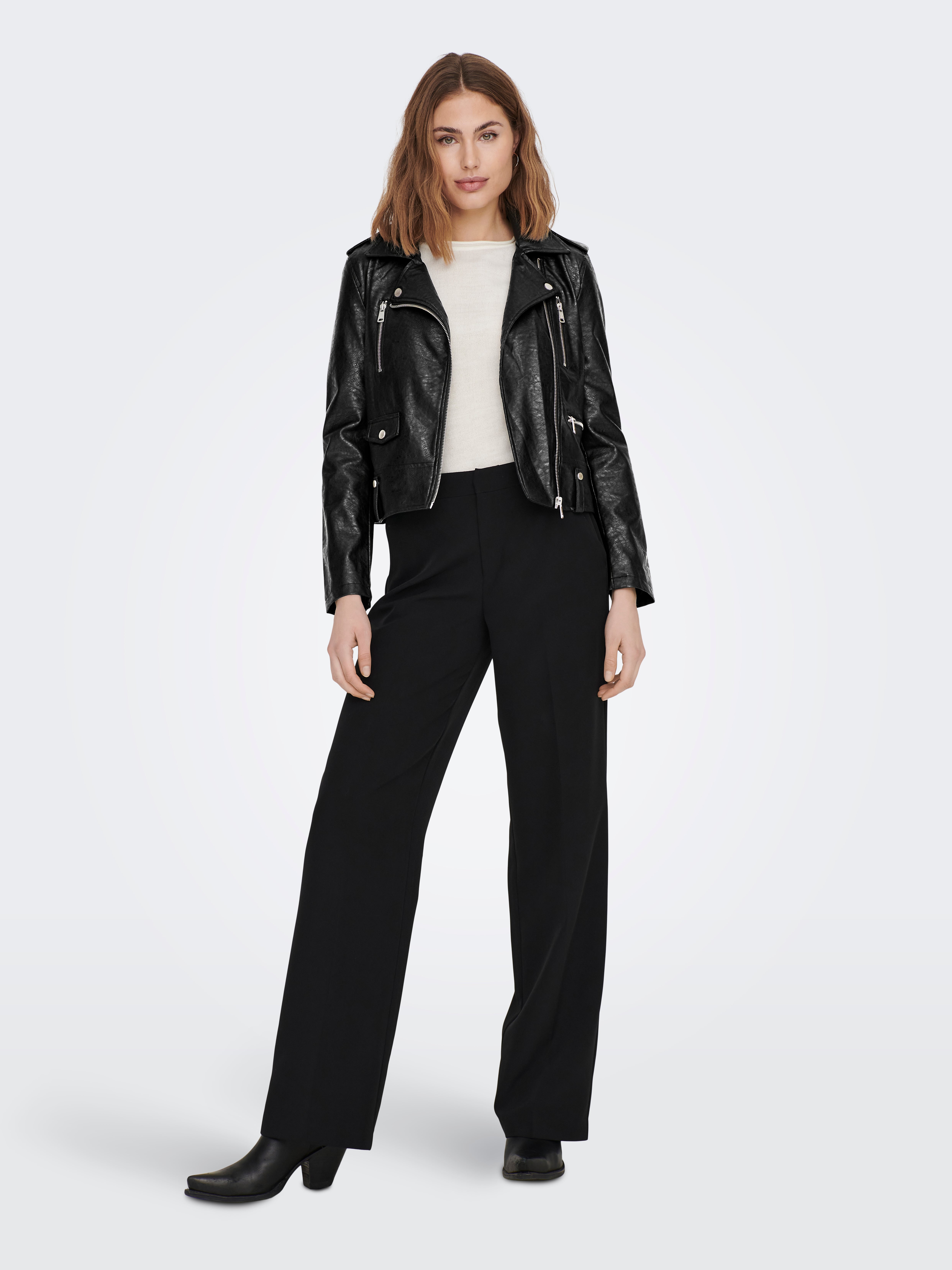 ONLMIA Bikerjacke Black
