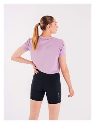 Crop-top Running Circle Smooth Operator Rose Lilas