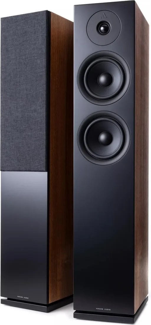 Argon Audio Forus 55 Noyer (la paire) Enceintes colonne