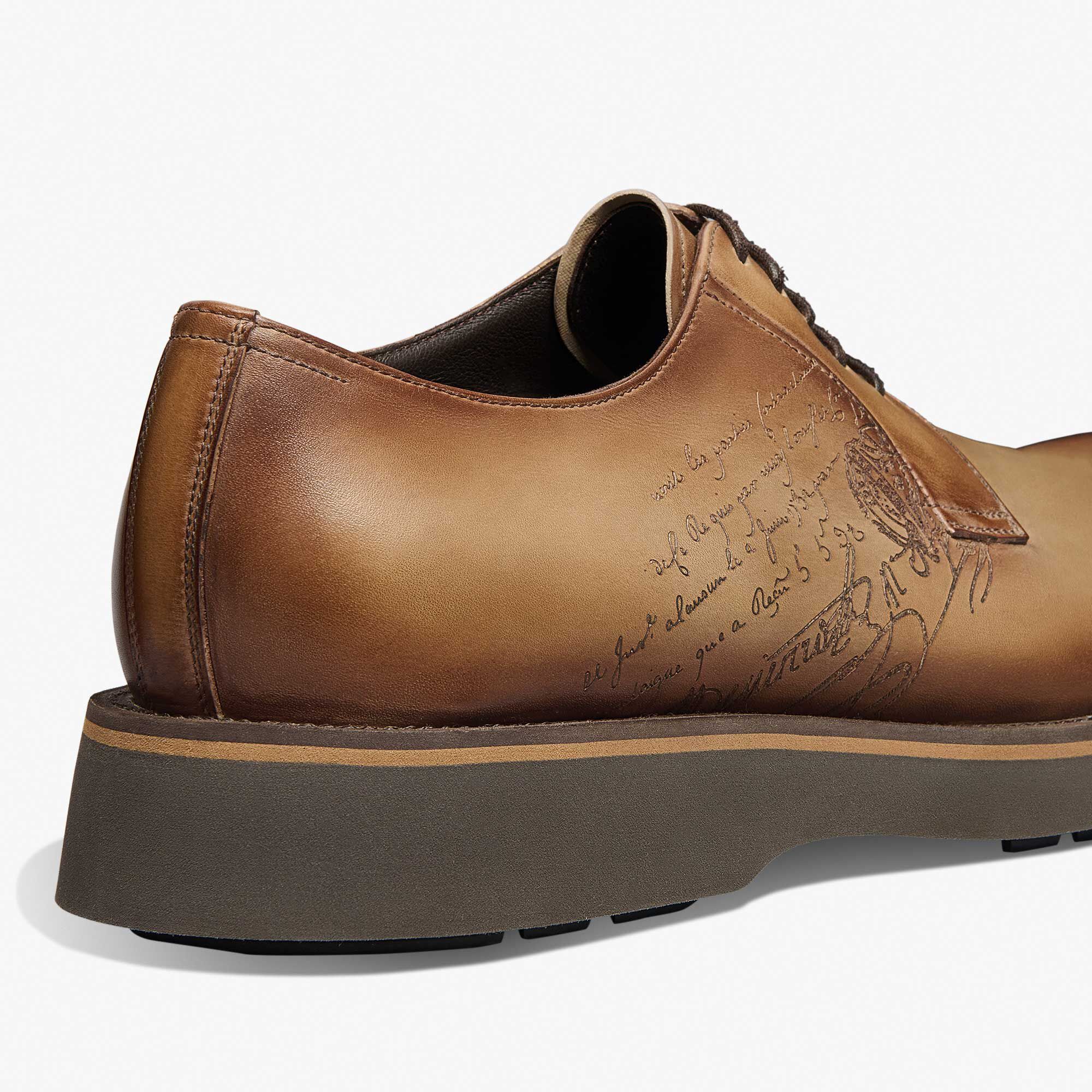 Derby Alessio En Cuir Scritto