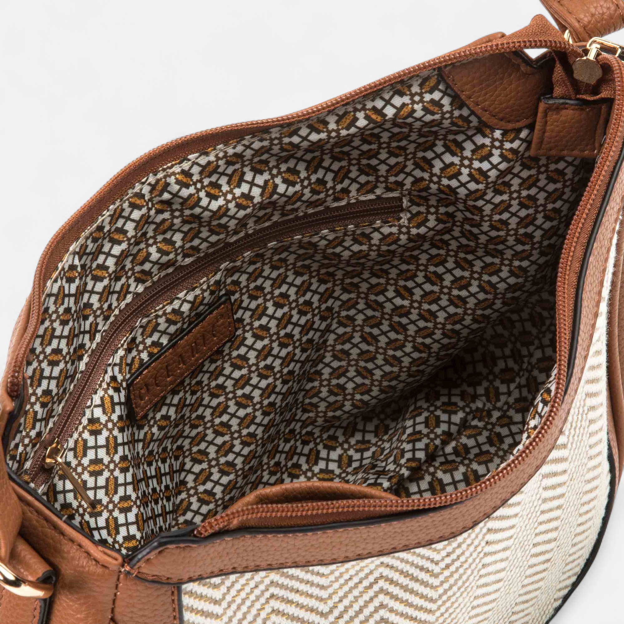 Sac bandoulière cognac