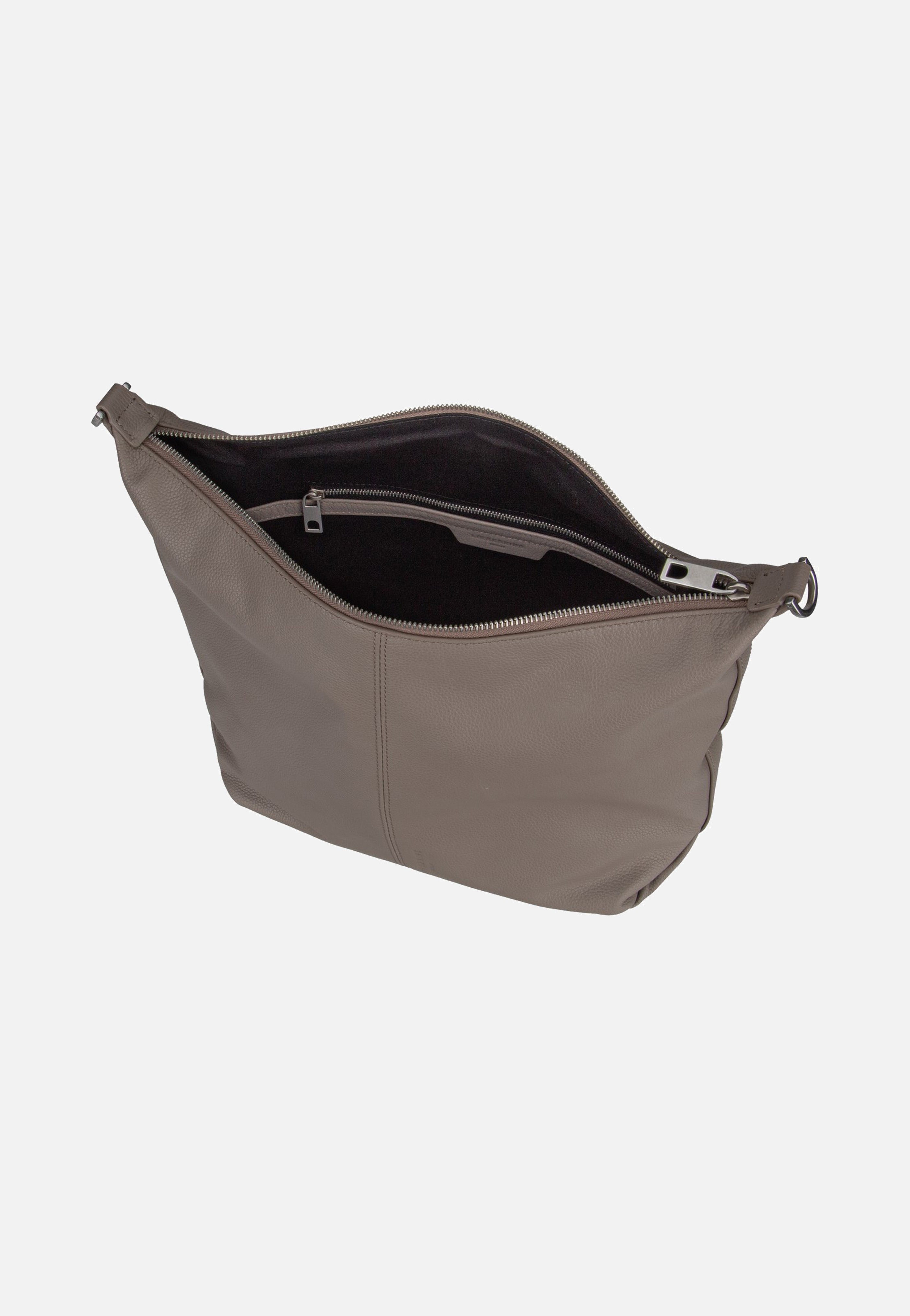 Paris M Small Pebble Neutral Grey - Hobo Bag