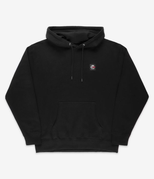 skatedeluxe World Patch Organic Hoodie (black)