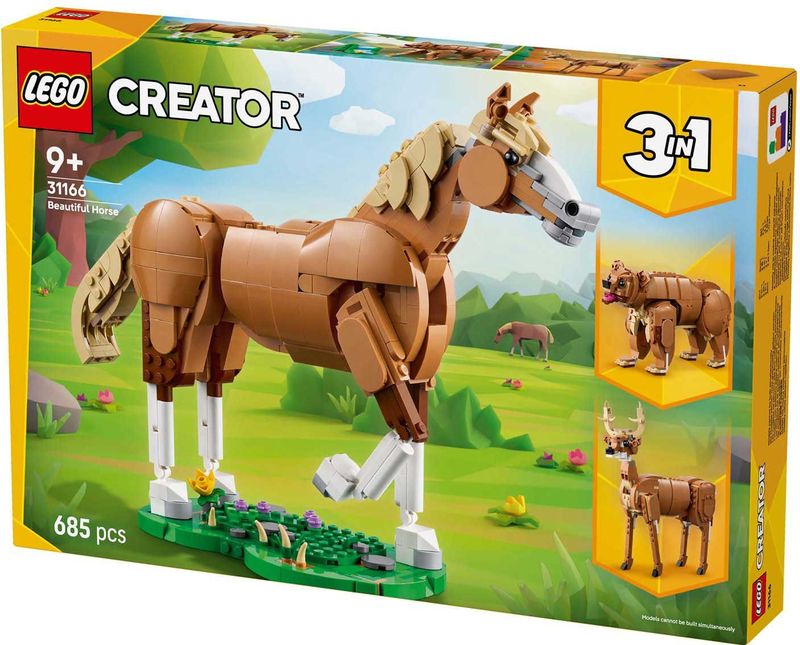 LEGO Creator 3in1 - Prachtig Paard - Bouwstenen