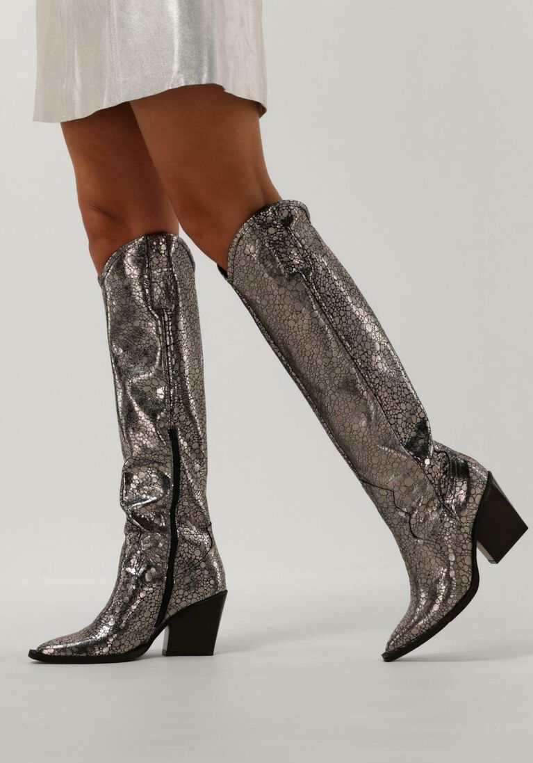 NOTRE-V zilveren notre-v cowboylaarzen ar224