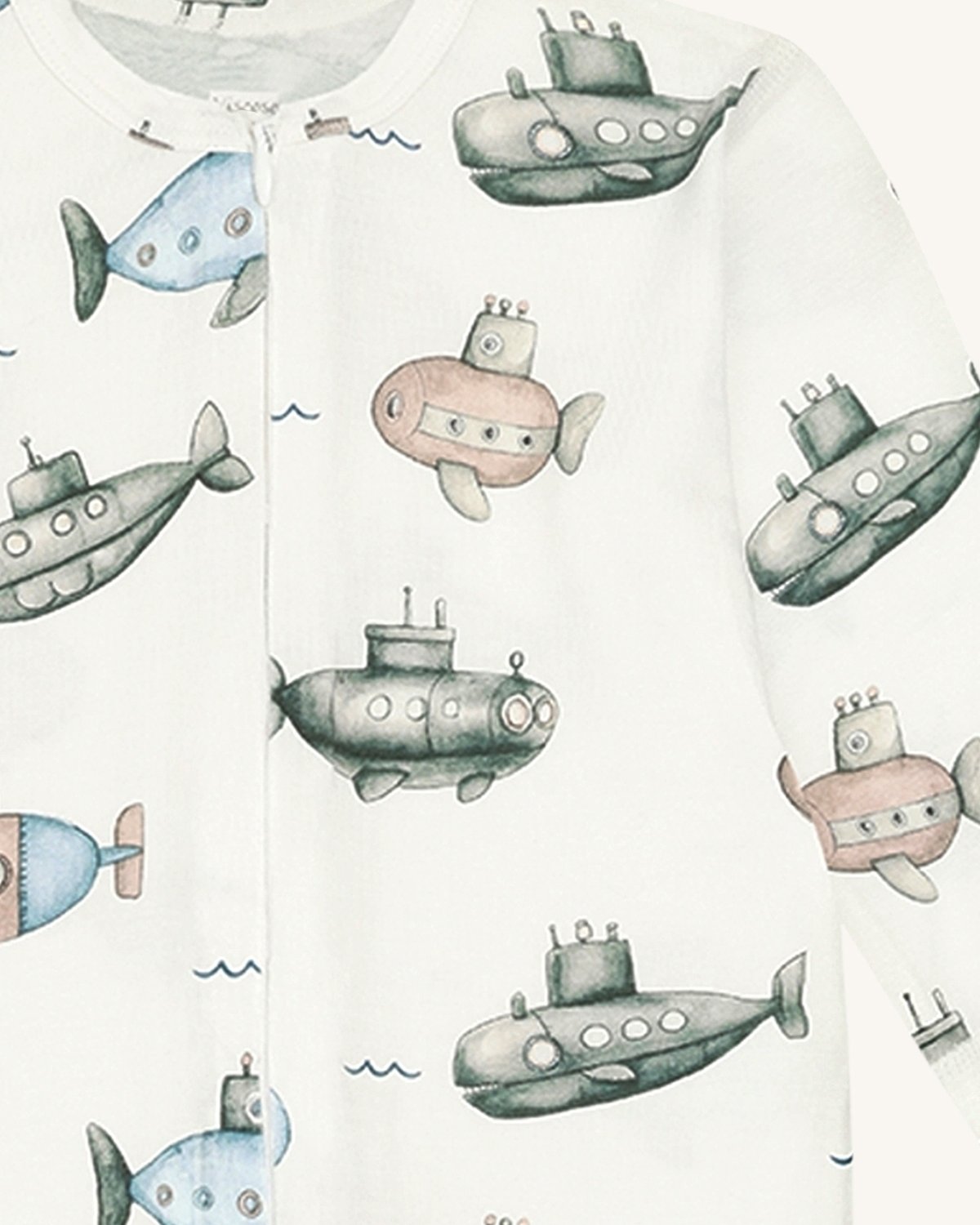 Heldress med trylleføtter – 95% Bambusviskose, 5% Elastane | HCMulle Submarine