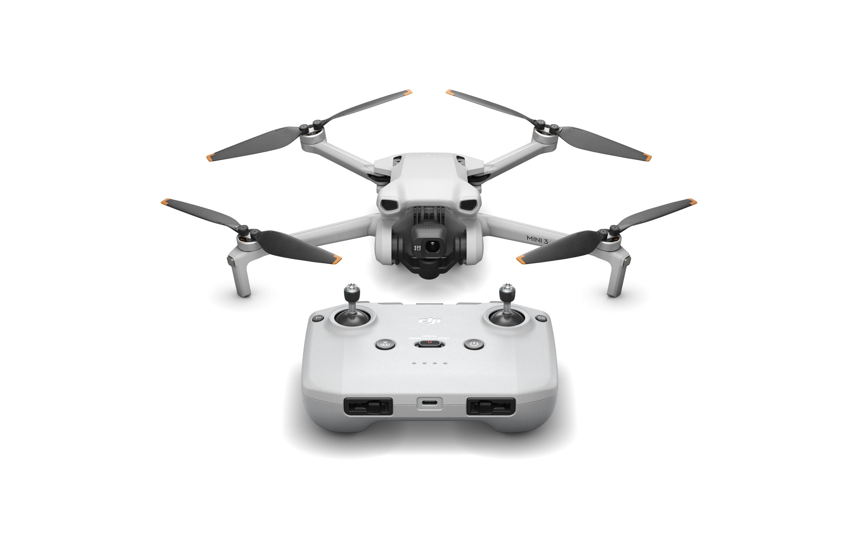 Multikopter Mini 3 mit Fernsteuerung RC-N1 (C0 | CE)<br>Kompakte Drohne mit 12 Mpx Kamera