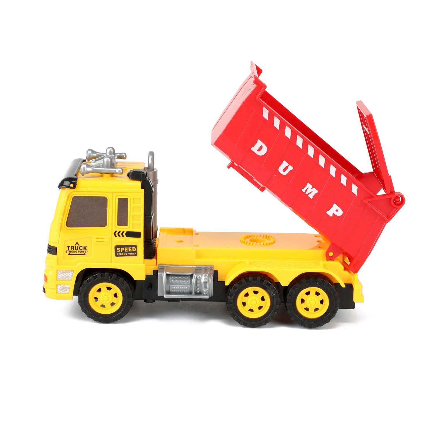 Cars & Trucks Kiepwagen met Graafmachine