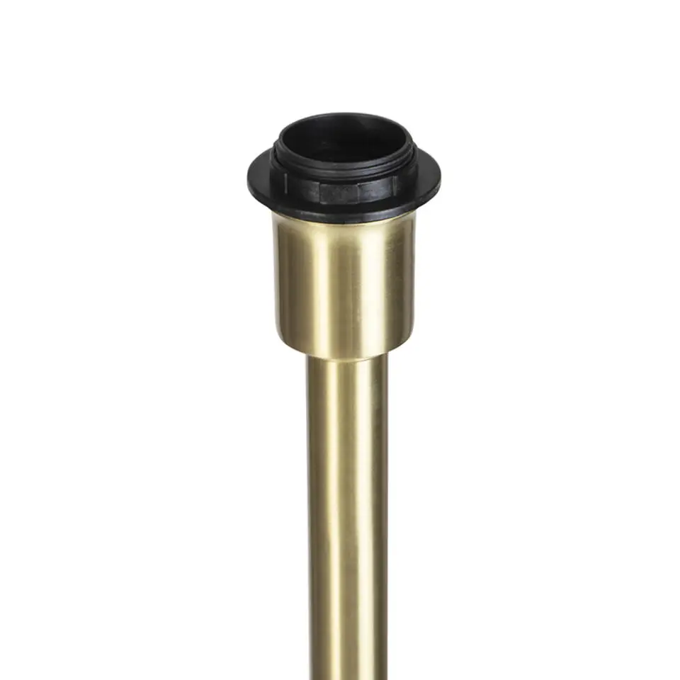 Qazqa vloerlampen simplo goudkleurig e27
