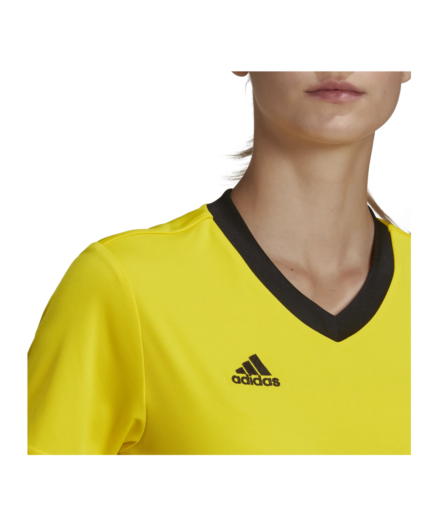 adidas Entrada 22 Trikot Damen Gelb Schwarz