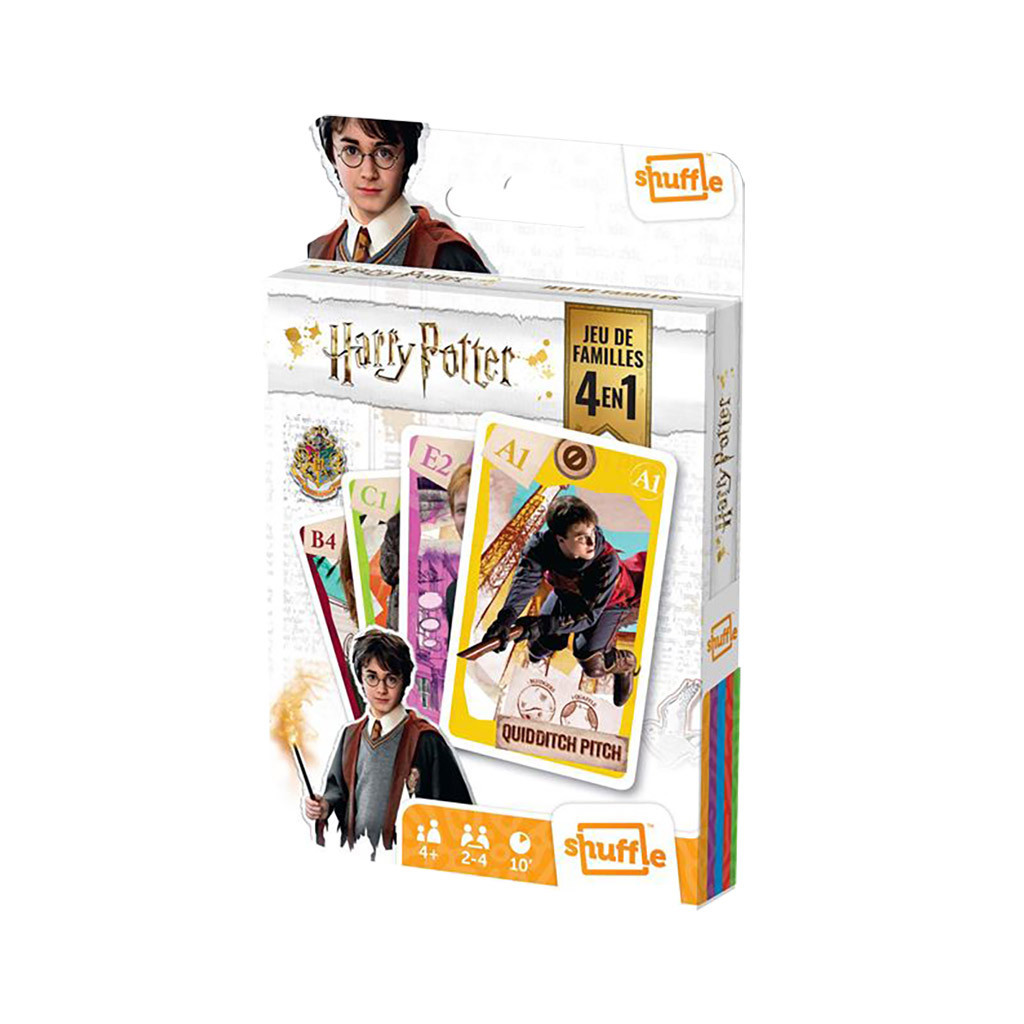 Jeu de Familles 4 en 1 - Harry Potter