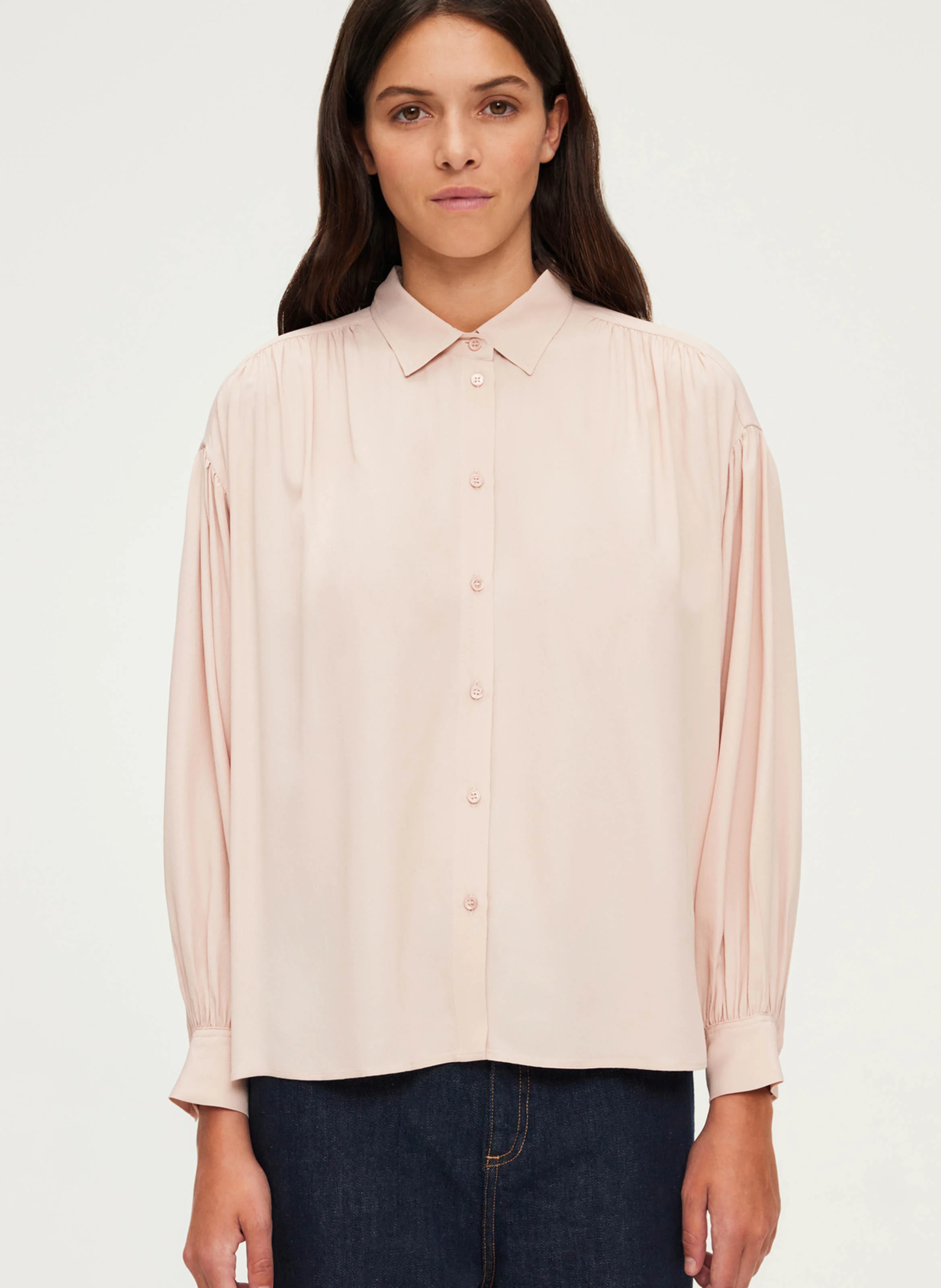 BADRA - Chemise ample et fluide | Rouge