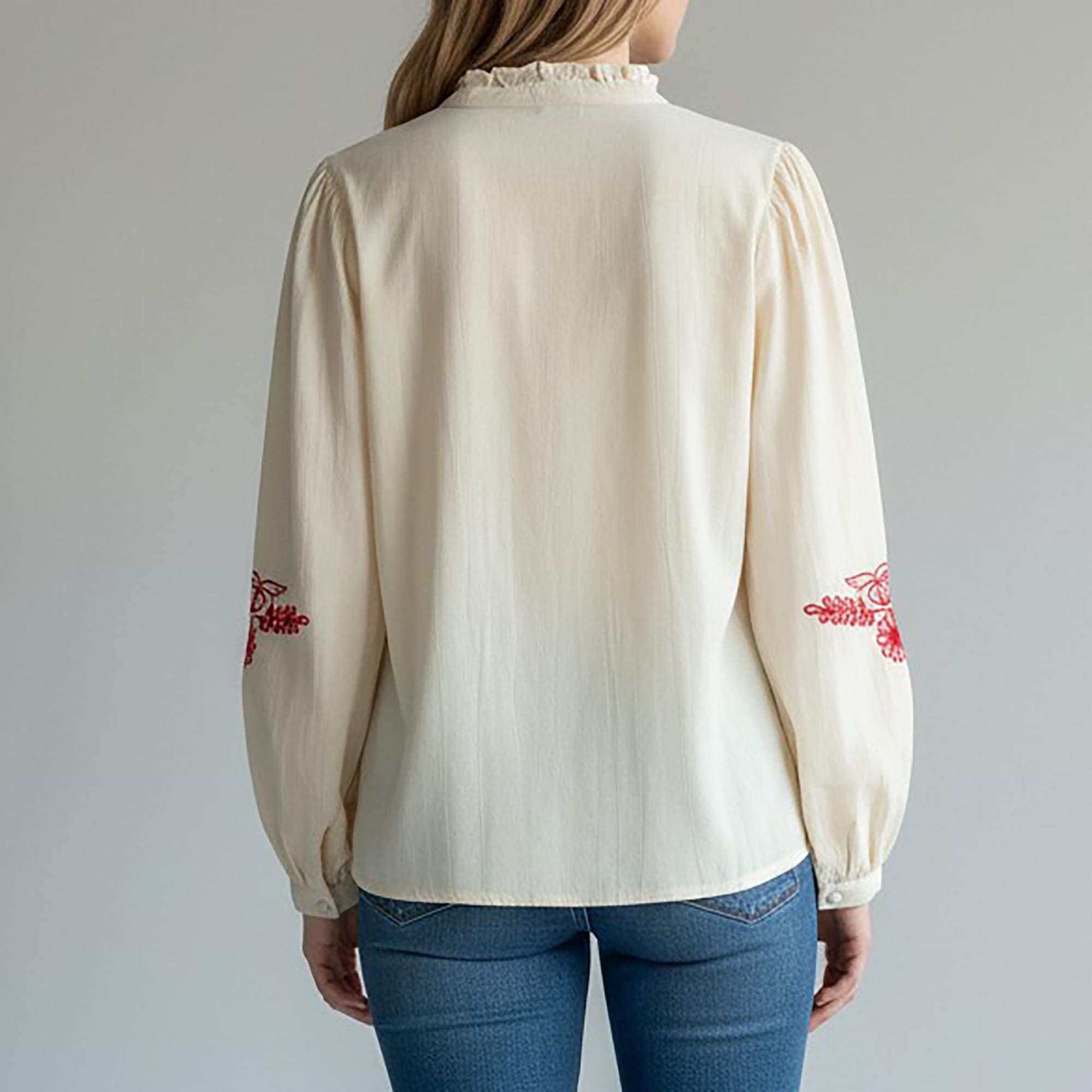 Blouse Femme ecru