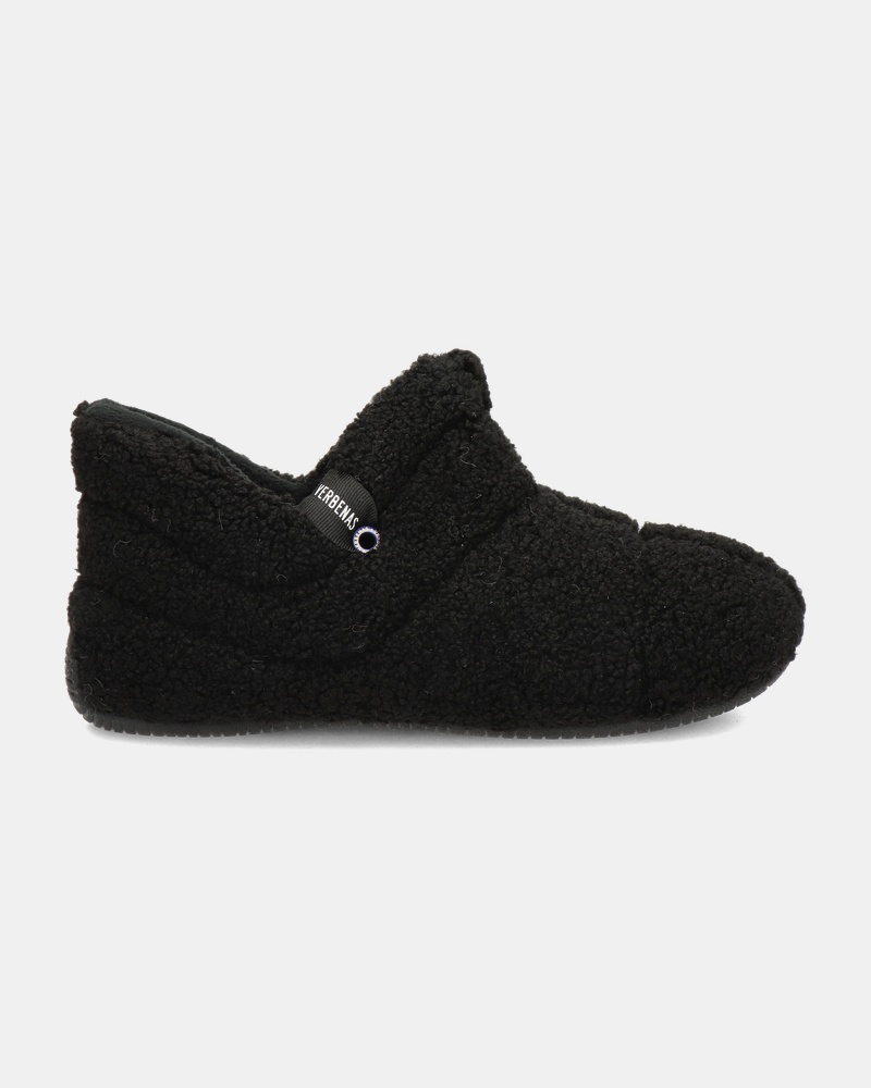 Verbenas Yeti Nairobi Pantoffels  - zwart