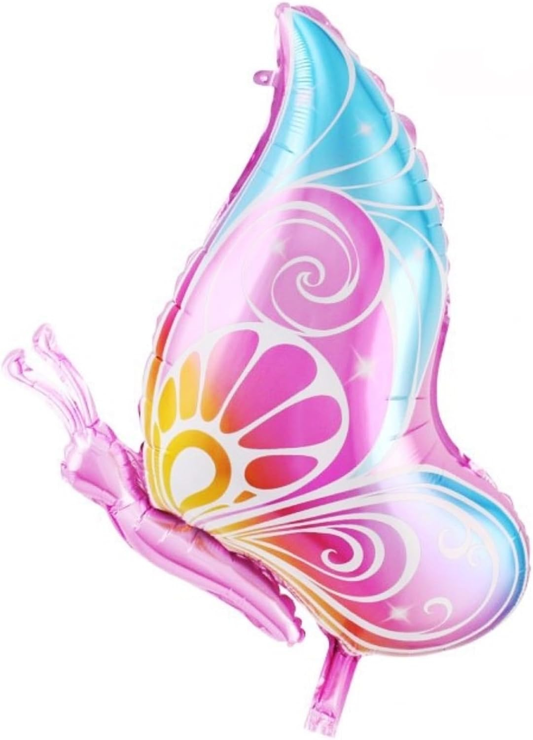 (7-tlg. Set) Zahlen Ballon Kinder Geburtstags Party Folienballon - Zahl 8 / Schmetterling