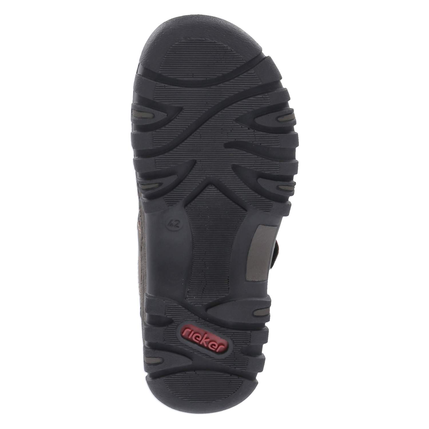 Rieker Sandalen - tabak/schwarz