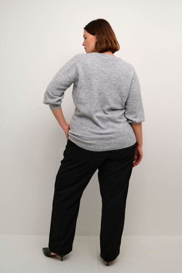 Kaffe Curve KCmerida Pullover Grey melange