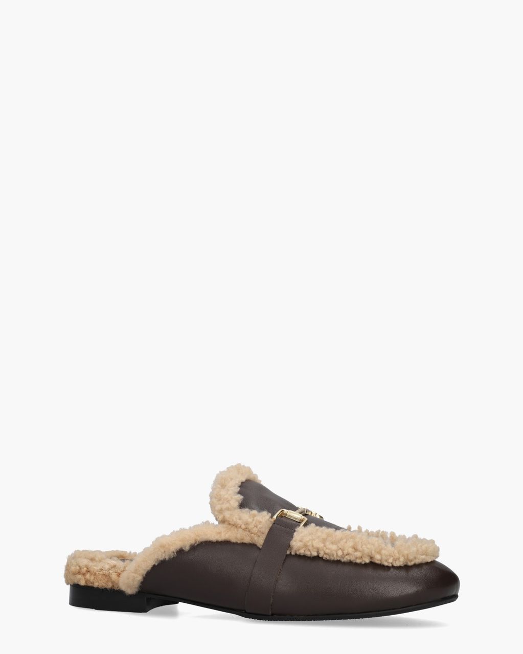 Gioia Semi Donkerbruin Damesslippers