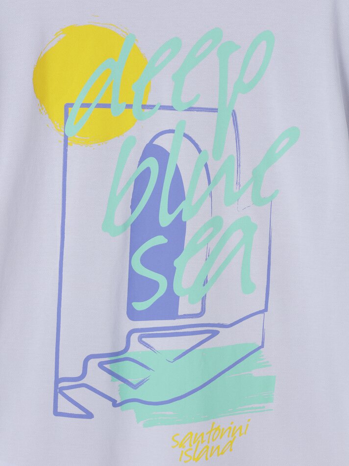Camiseta Piqué Frente e Costas - Malva