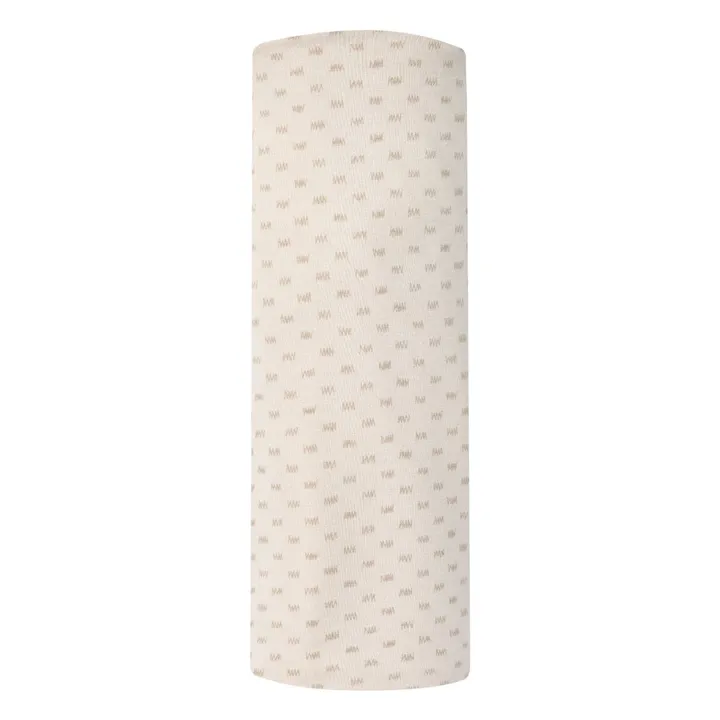 Quincy Mae Lange Bamboo Carrés | Blanc cassé