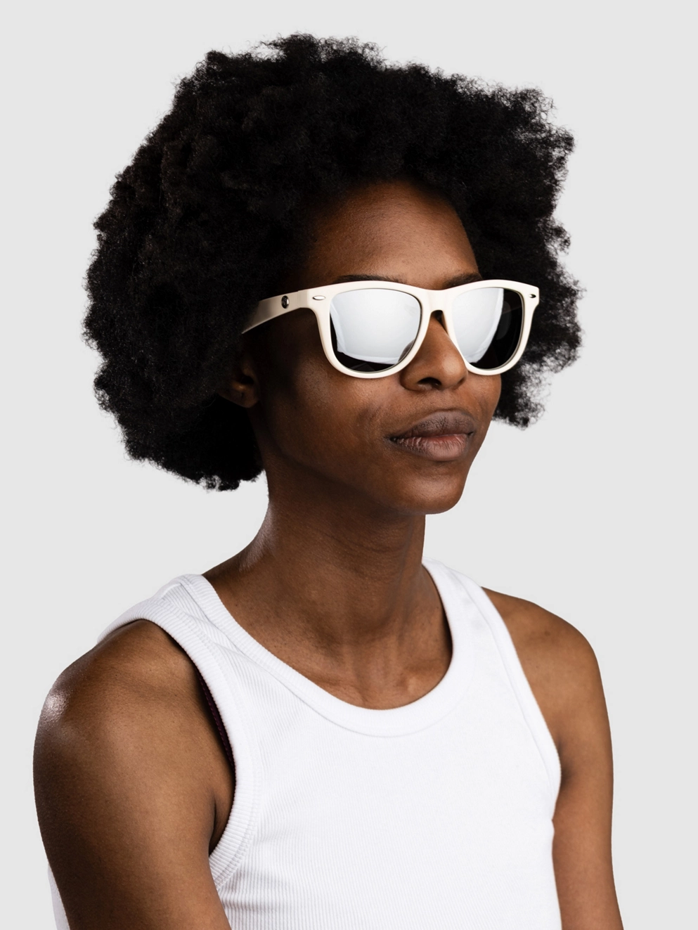 Empyre Quinn Branded Sunglasses white