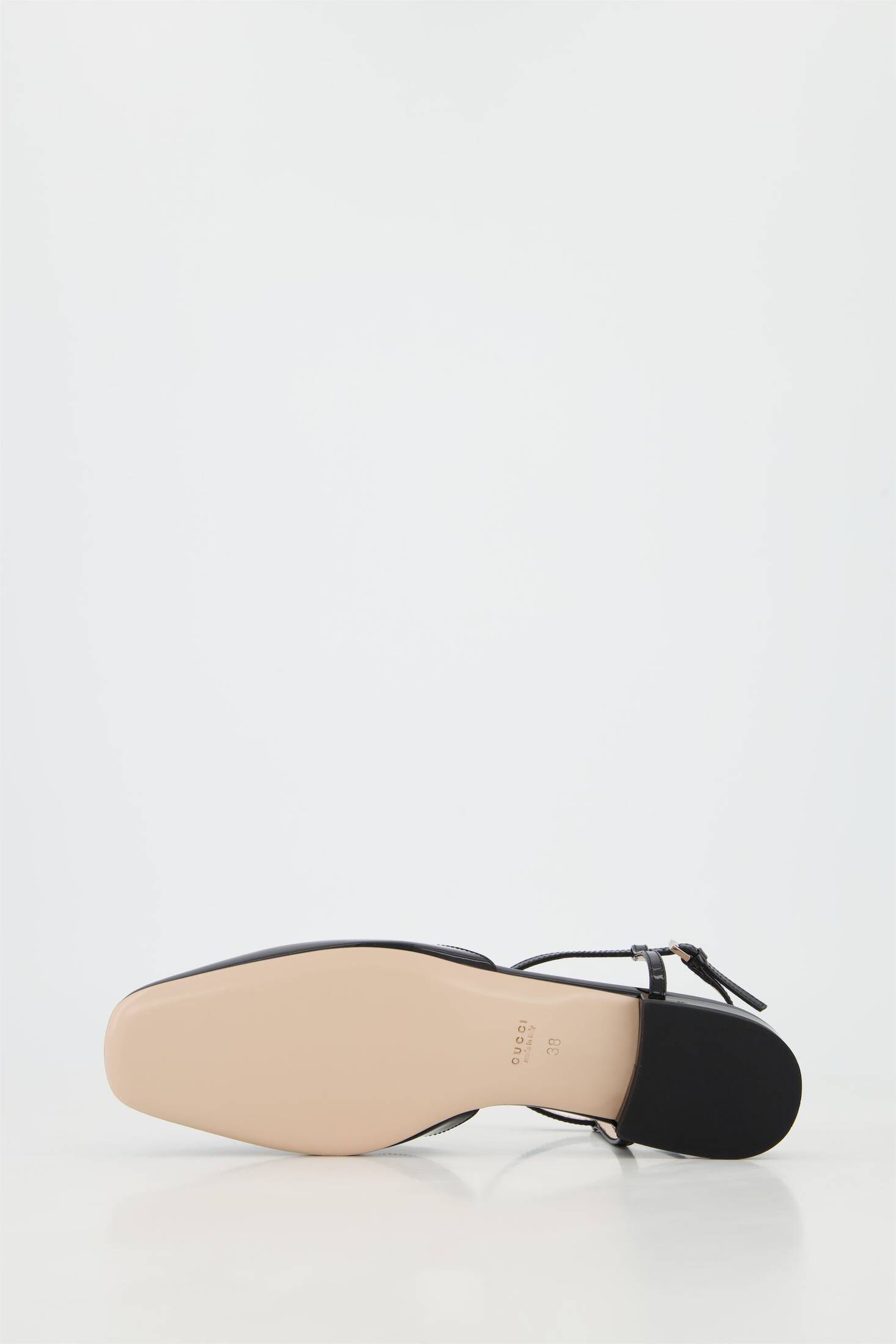 Gucci| Damen Ballerina MARY JANE MARMONT Leder