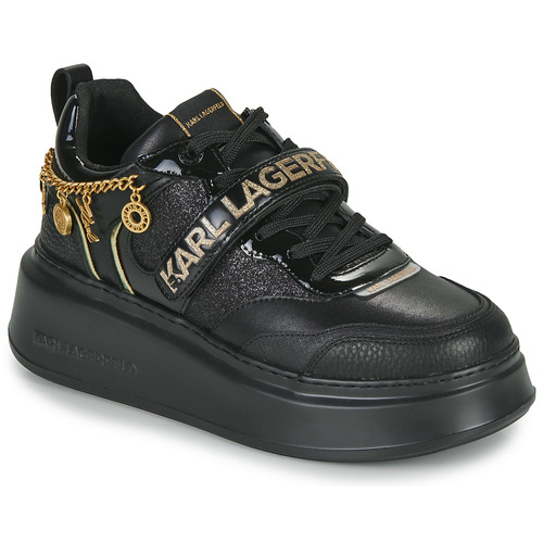 Karl Lagerfeld - ANAKAPRI Karl Charms Lo Lace Negro / Oro