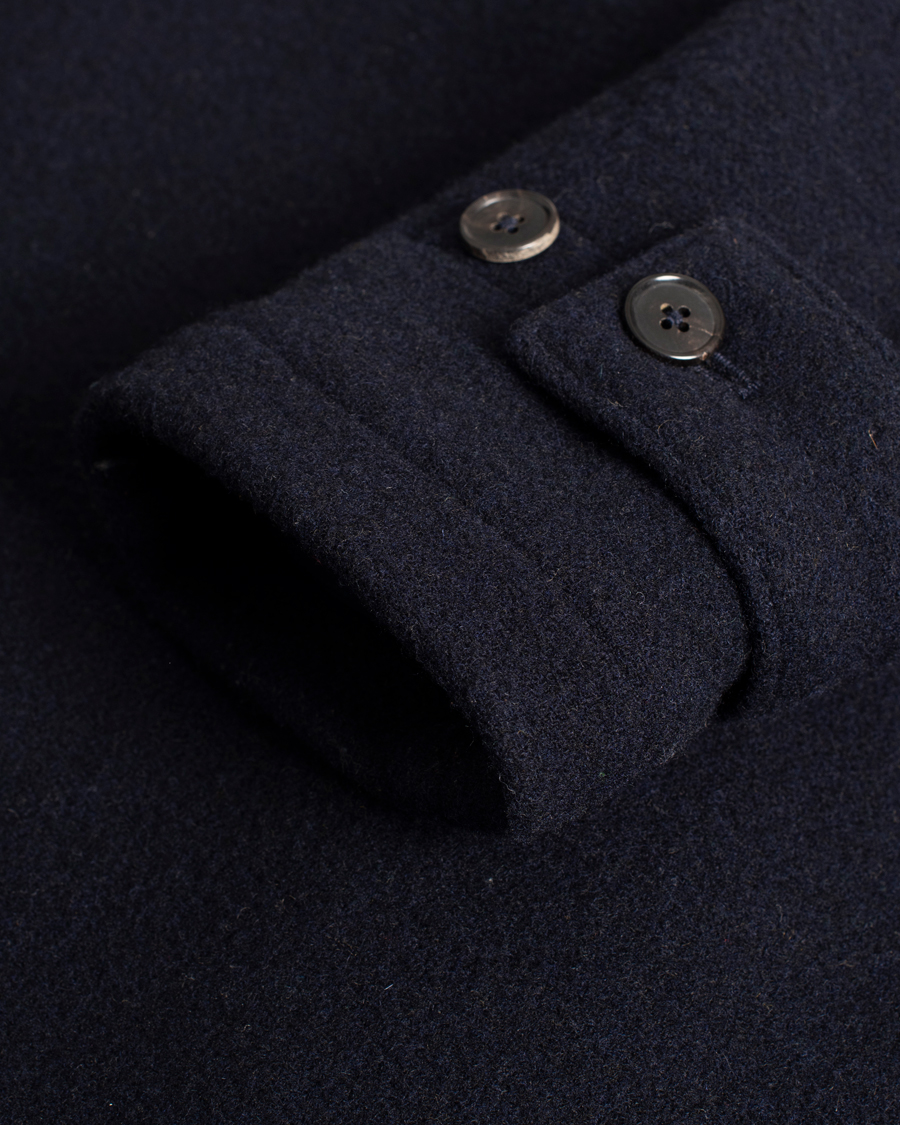 Polo Ralph Lauren Wool Doublefaced Duffle Coat Navy XS
