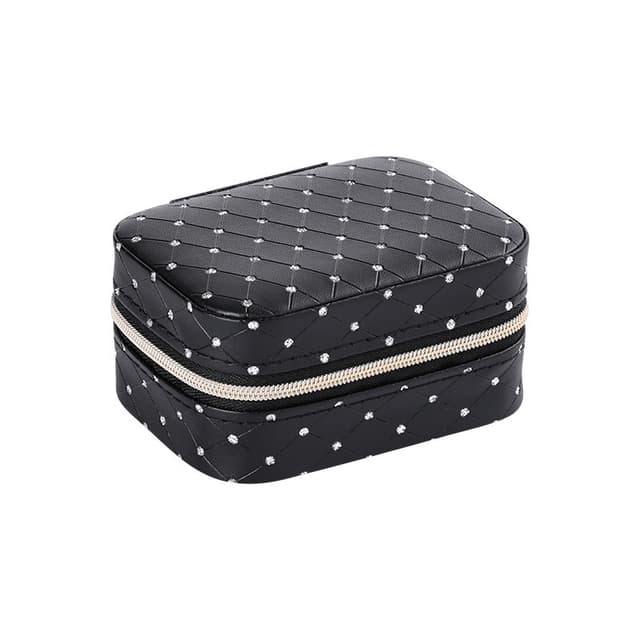 Luksus rejse smykkeskrin Organizer Sort