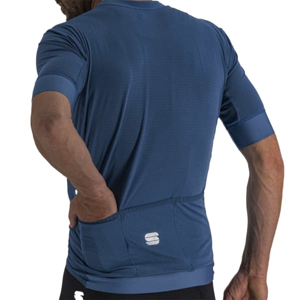 Maillot vélo SPORTFUL MONOCROM JERSEY BLUE SEA