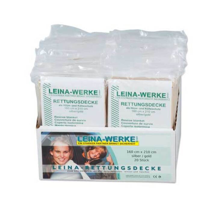 Leina Rettungsdecke 160x210c, 1 St
