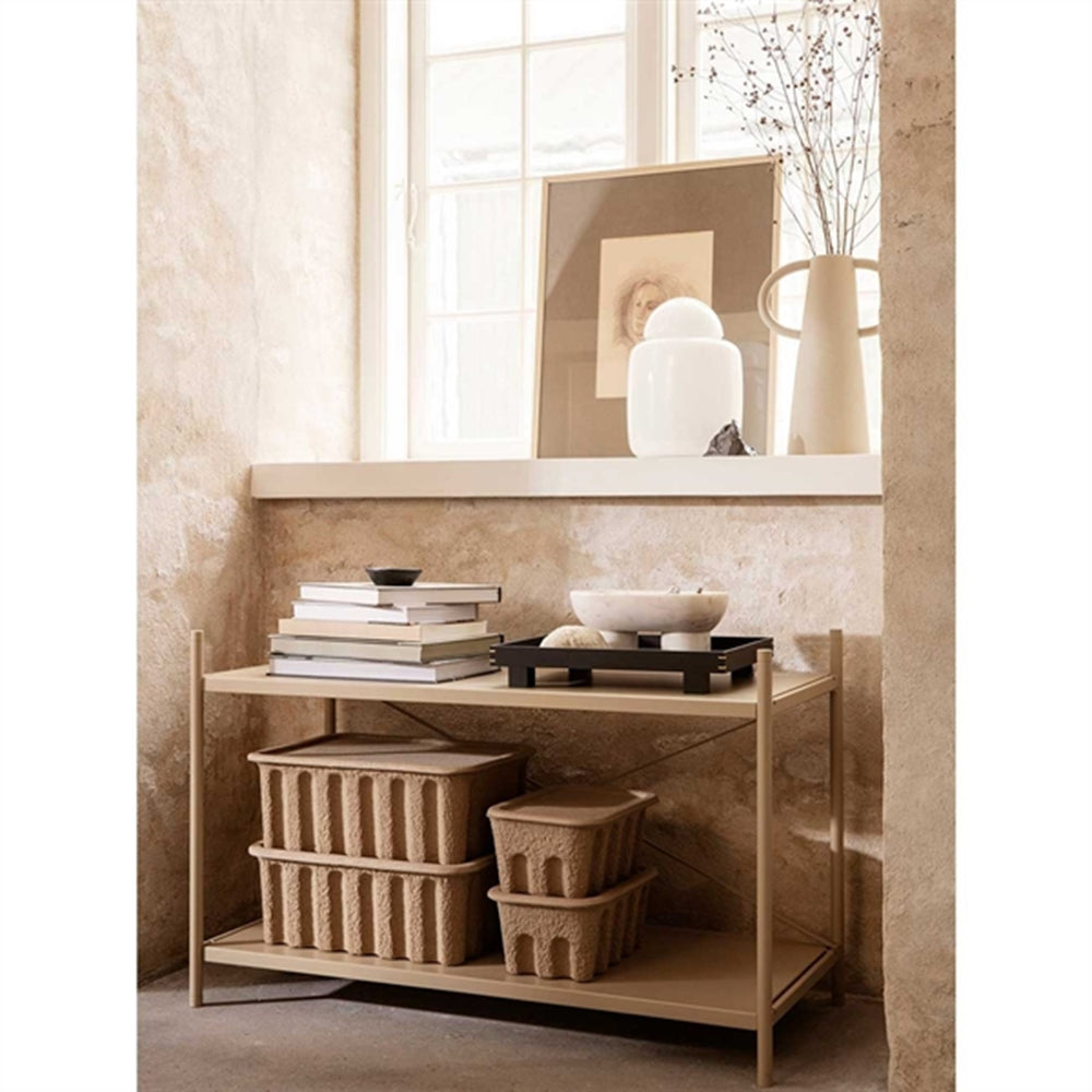Paper Pulp Box Large 2 stk. - Ferm Living → Luksusbaby.dk