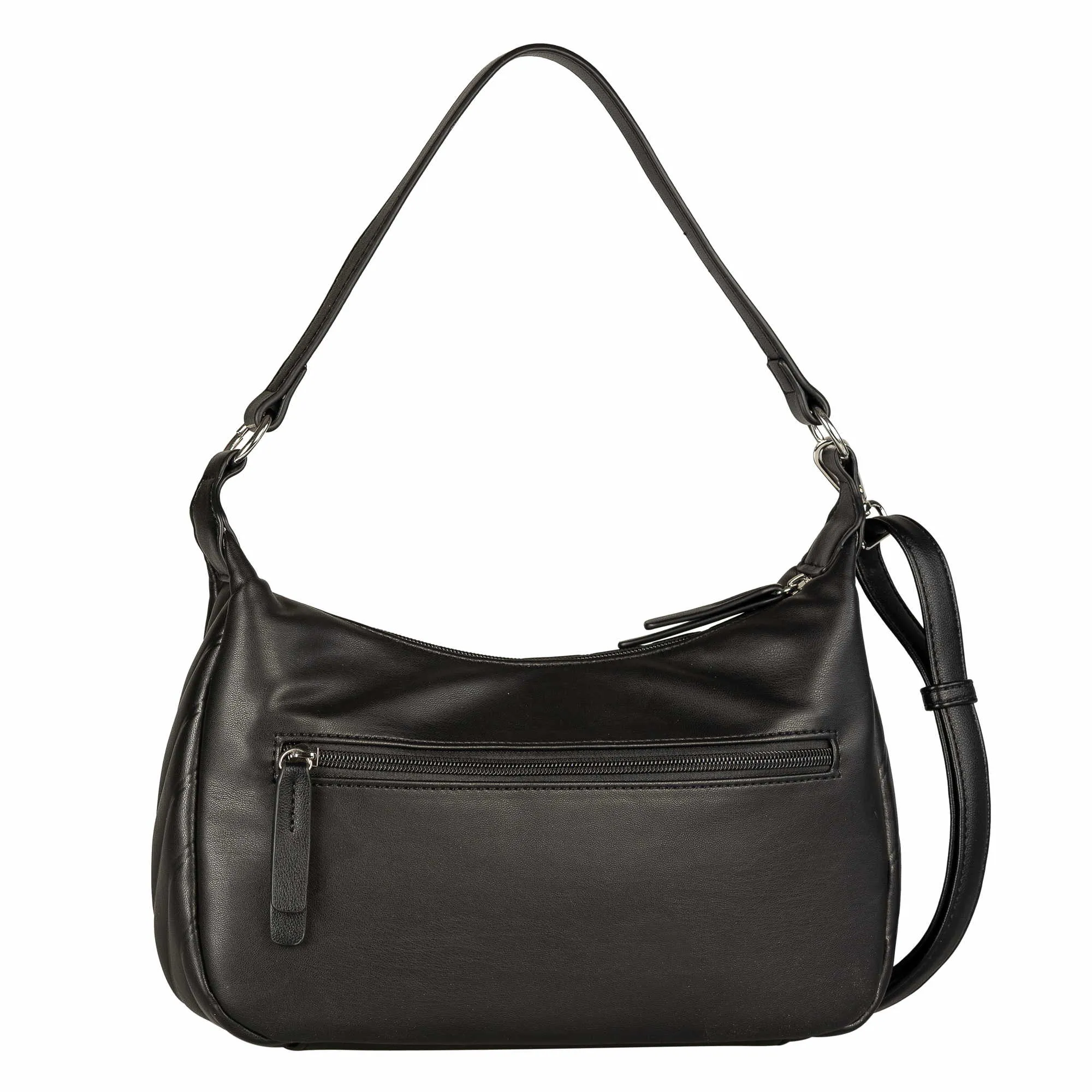 TOM TAILOR Henkeltasche Schwarz Lederimitat