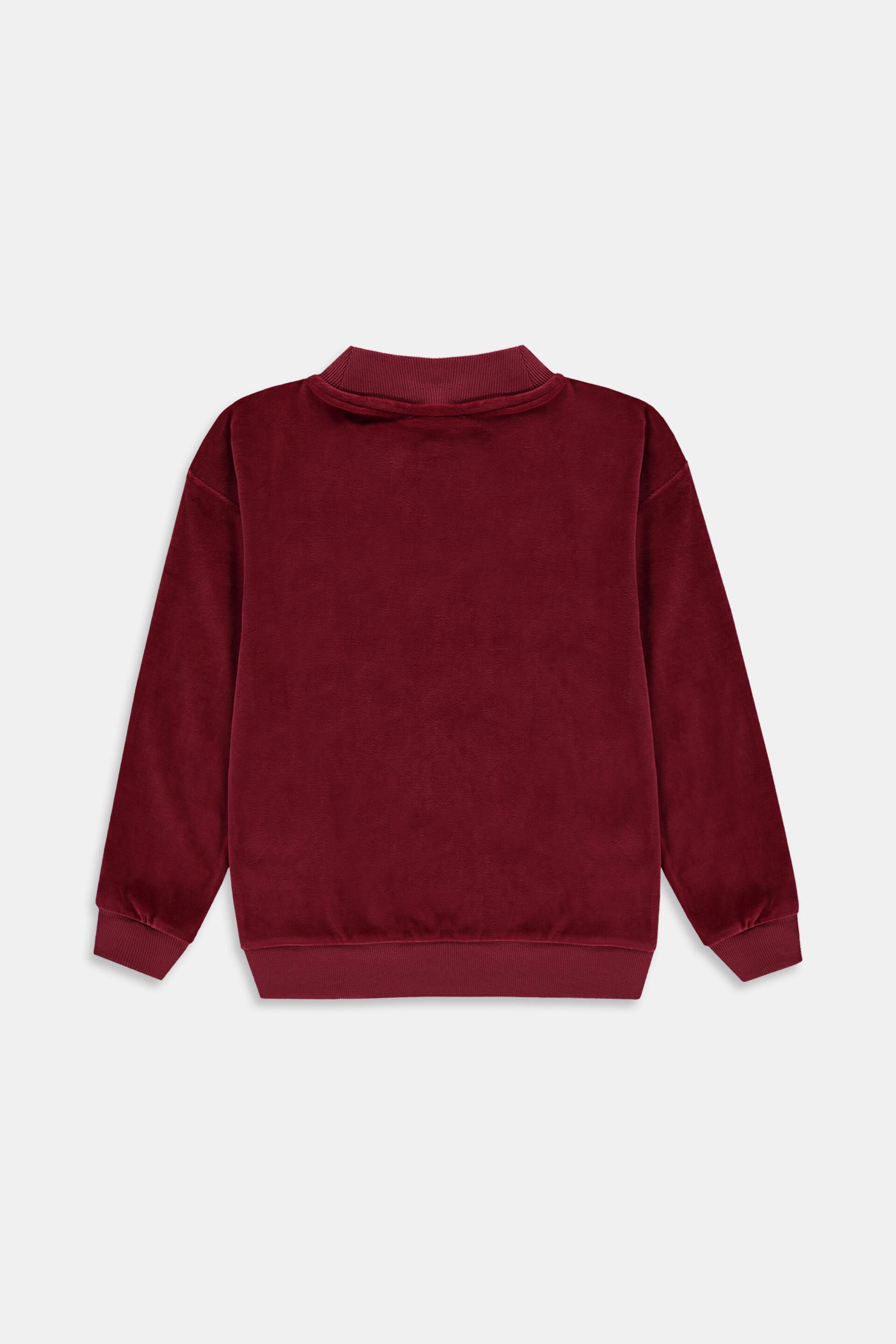 Sweat-shirt en velours