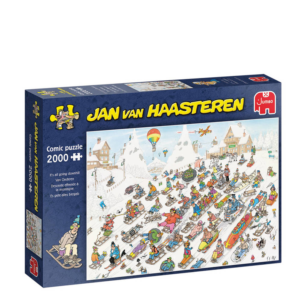 van onderen legpuzzel 2000 stukjes