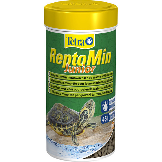 Alimentation Reptomin Junior pour jeune tortue d'eau : 250ml