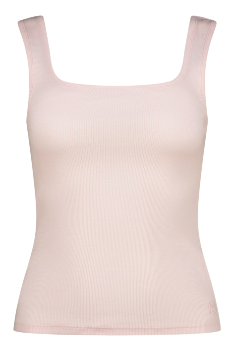 Raizzed roze dames top