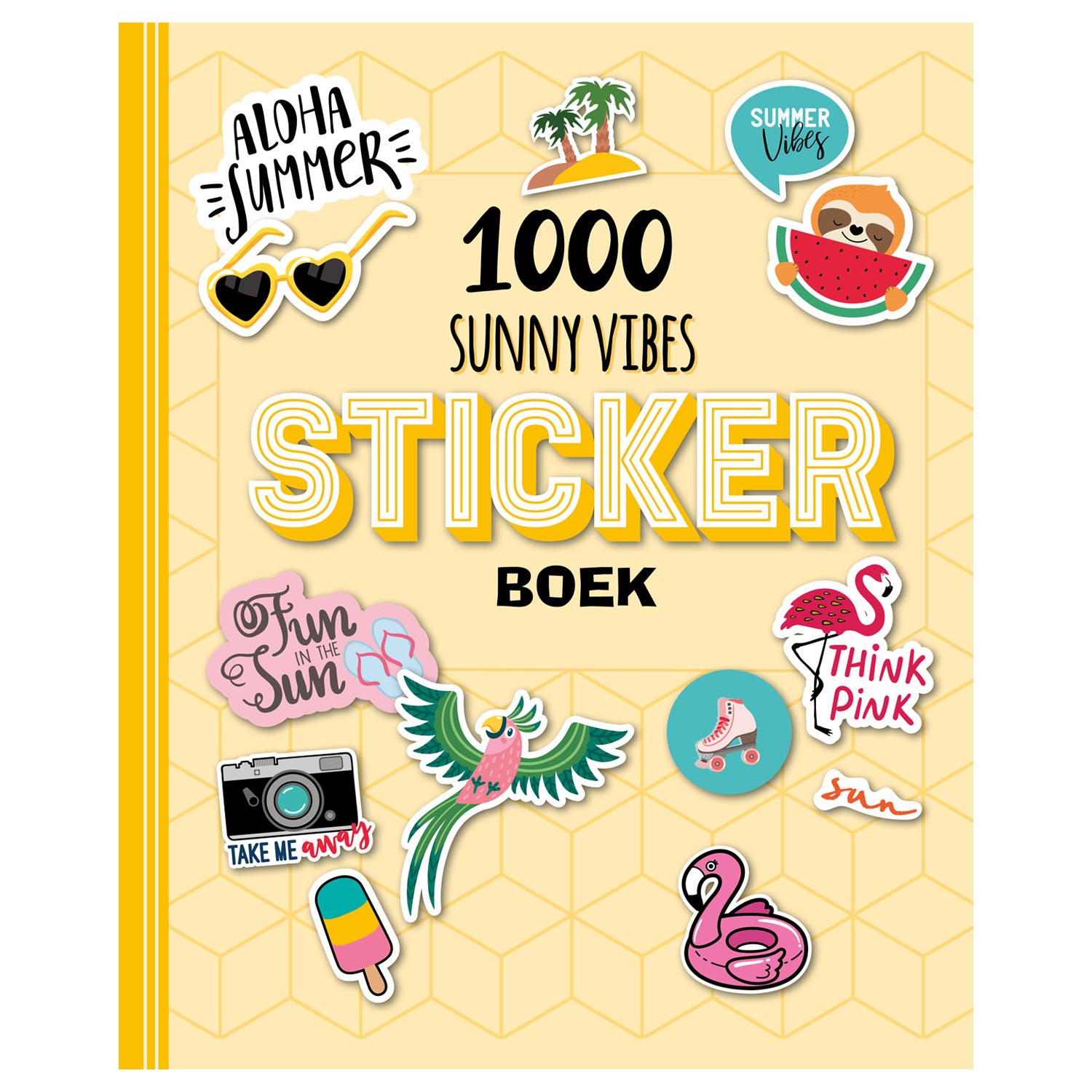 Stickerboek 1000 Sunny Vibes