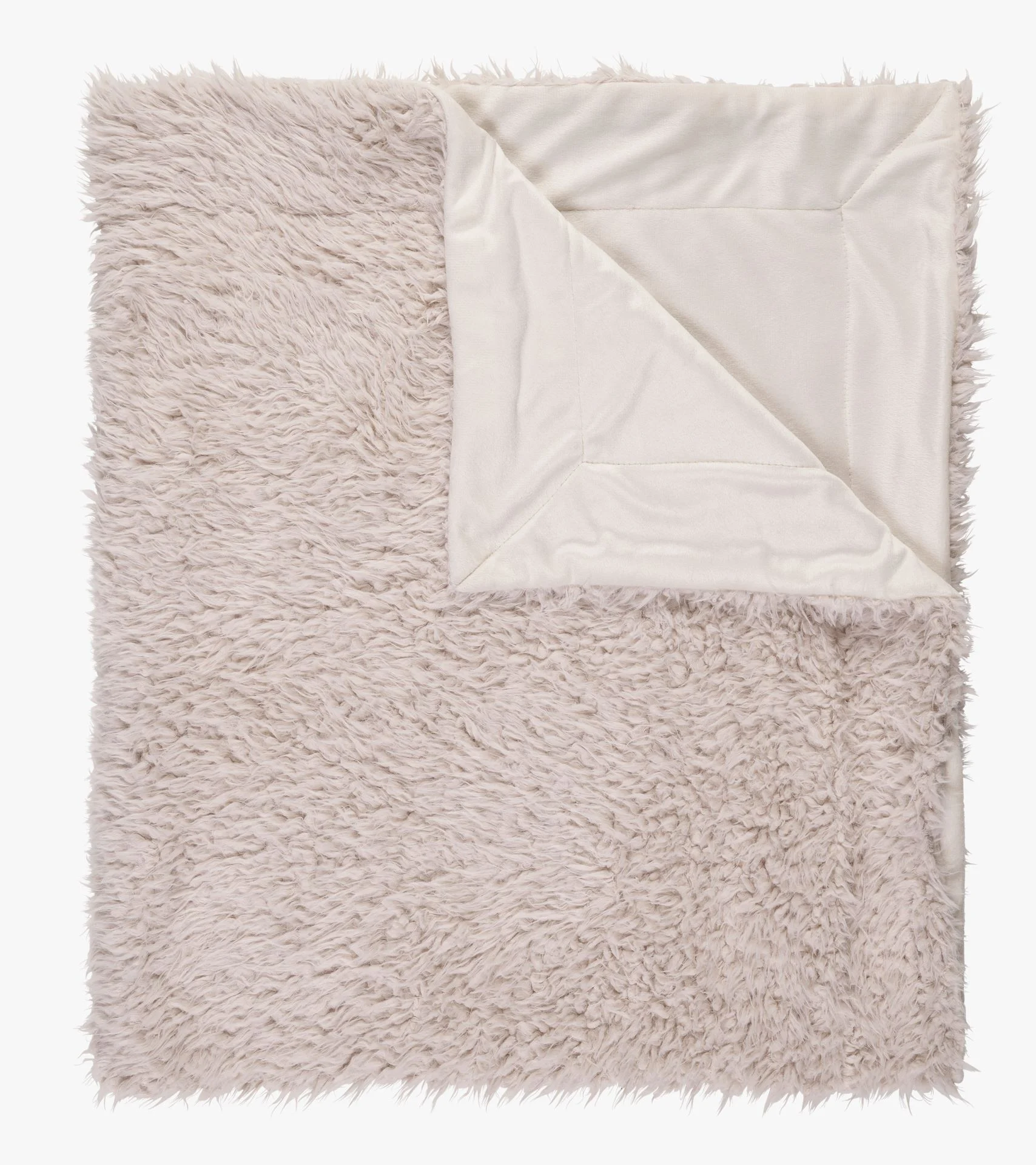 Pelspledd offwhite - 120x160 cm