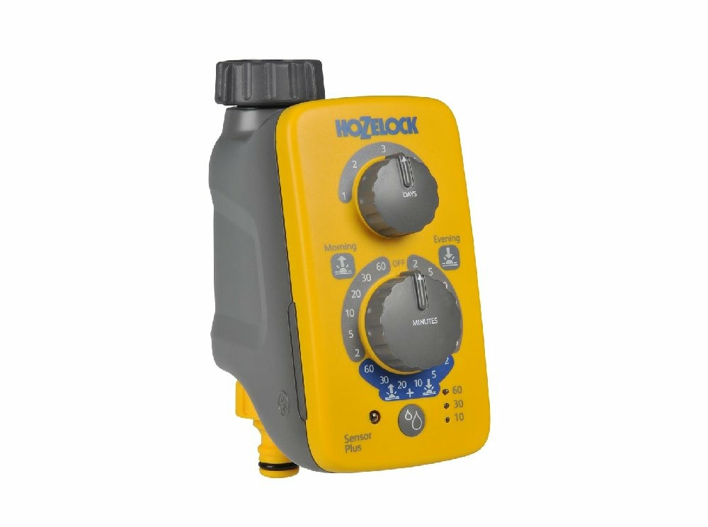 Programmateur d'arrosage à capteur crépusculaire sensor plus pour arrosage immédiat