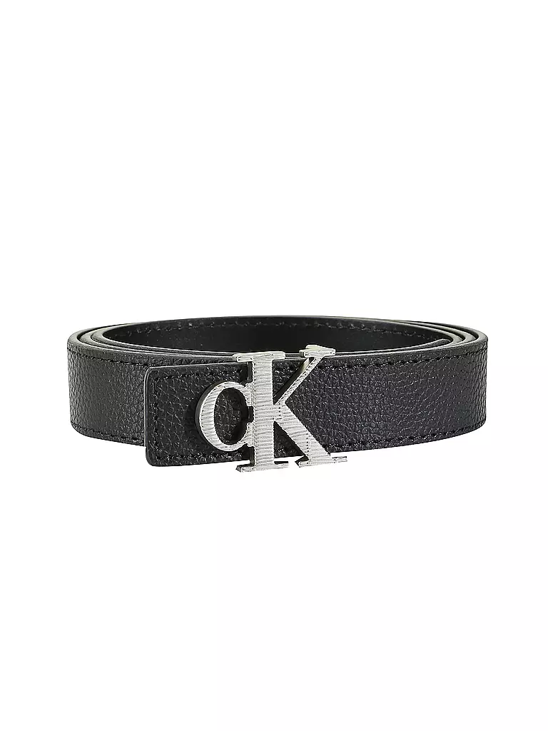 CALVIN KLEIN JEANS Gürtel Mono  schwarz