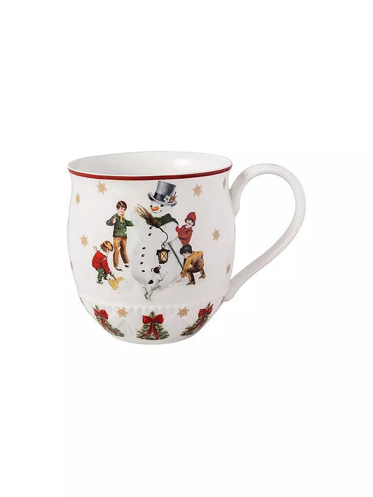 VILLEROY & BOCH Weihnachts Jumbobecher Toys Fantasy 0,53l Schneemann bunt