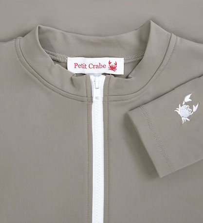 Petit Crabe Bådeheldragt - Combi - UV50+ - Taupe