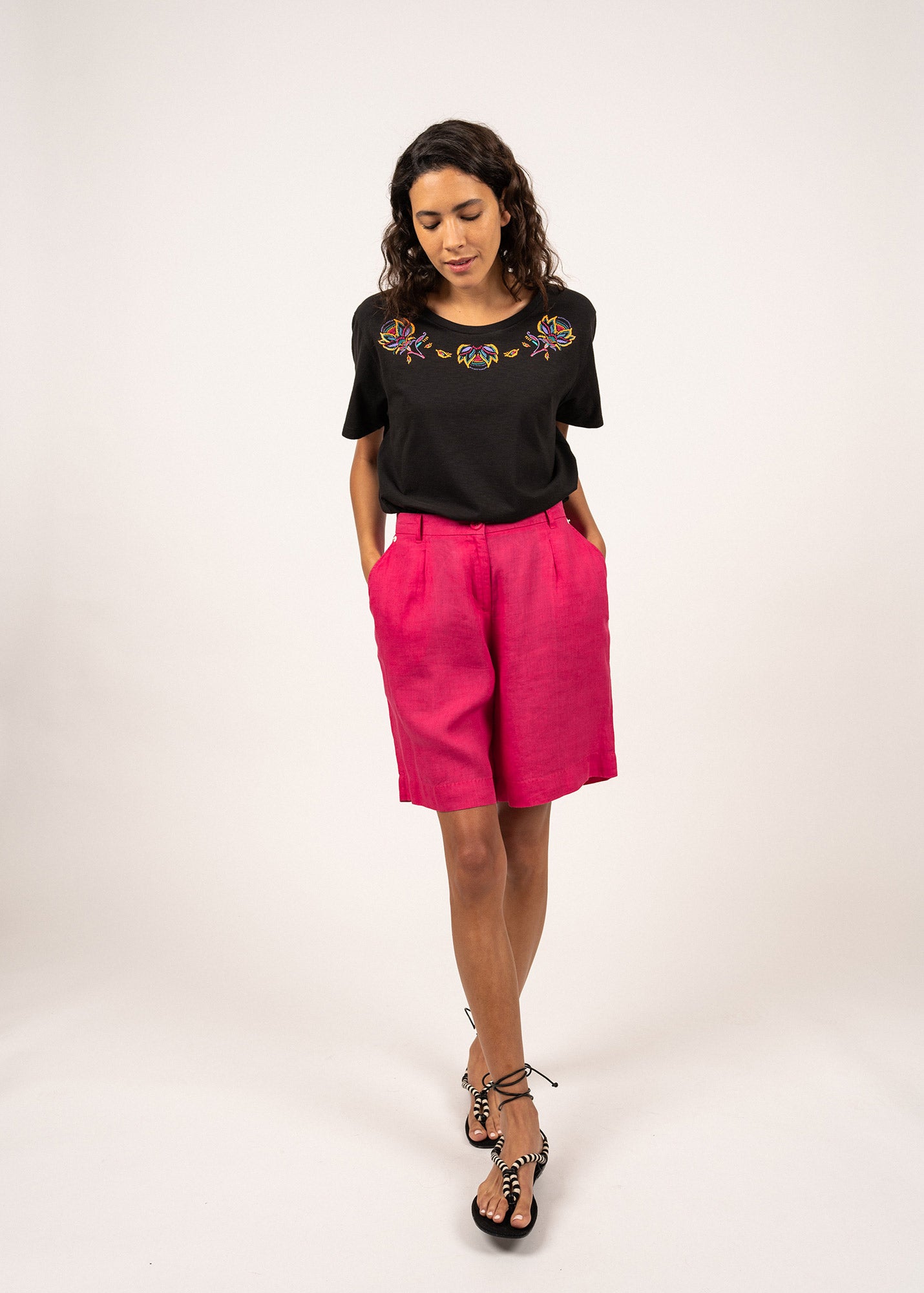 Short en lin Cécile