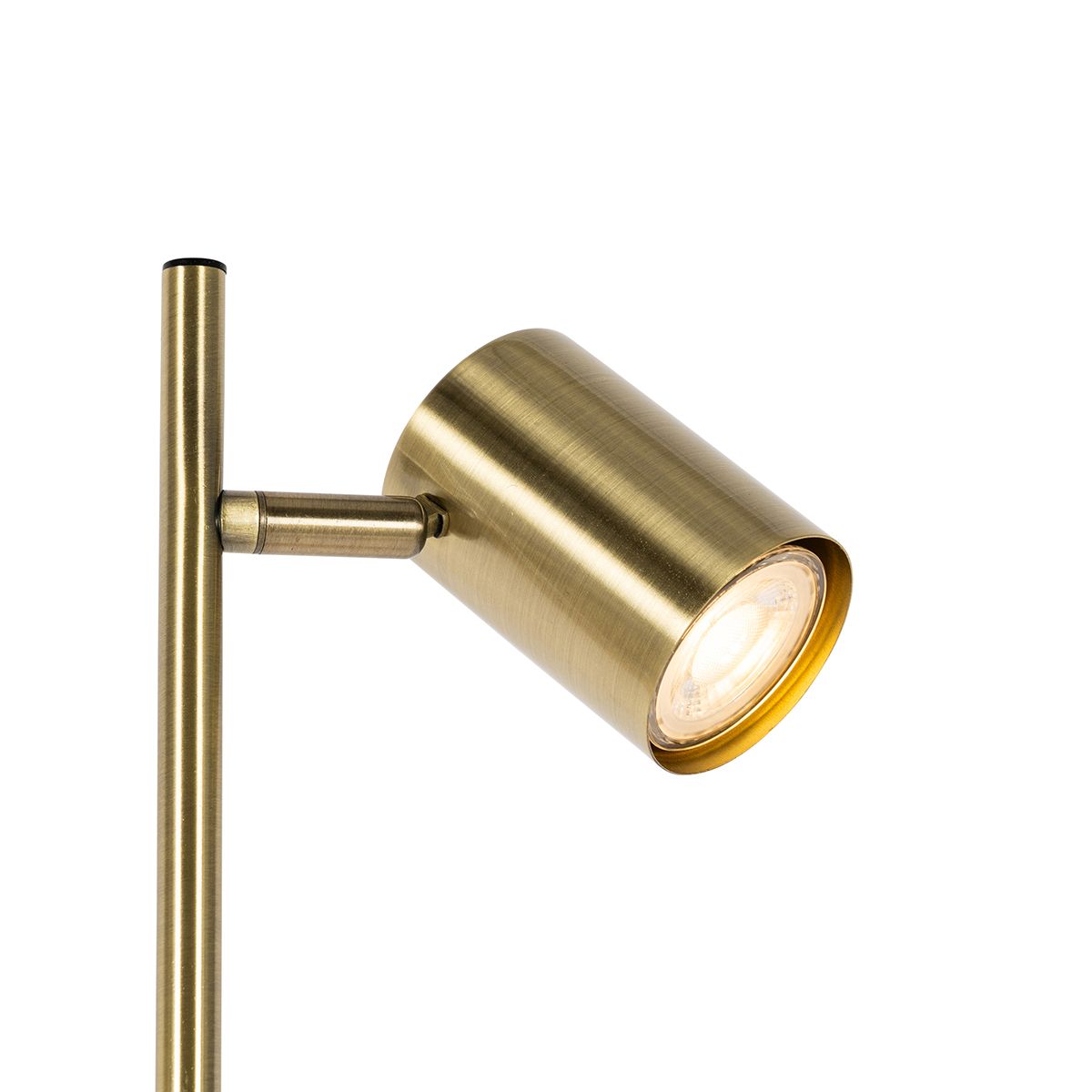 Moderne vloerlamp brons 3-lichts - Jeana