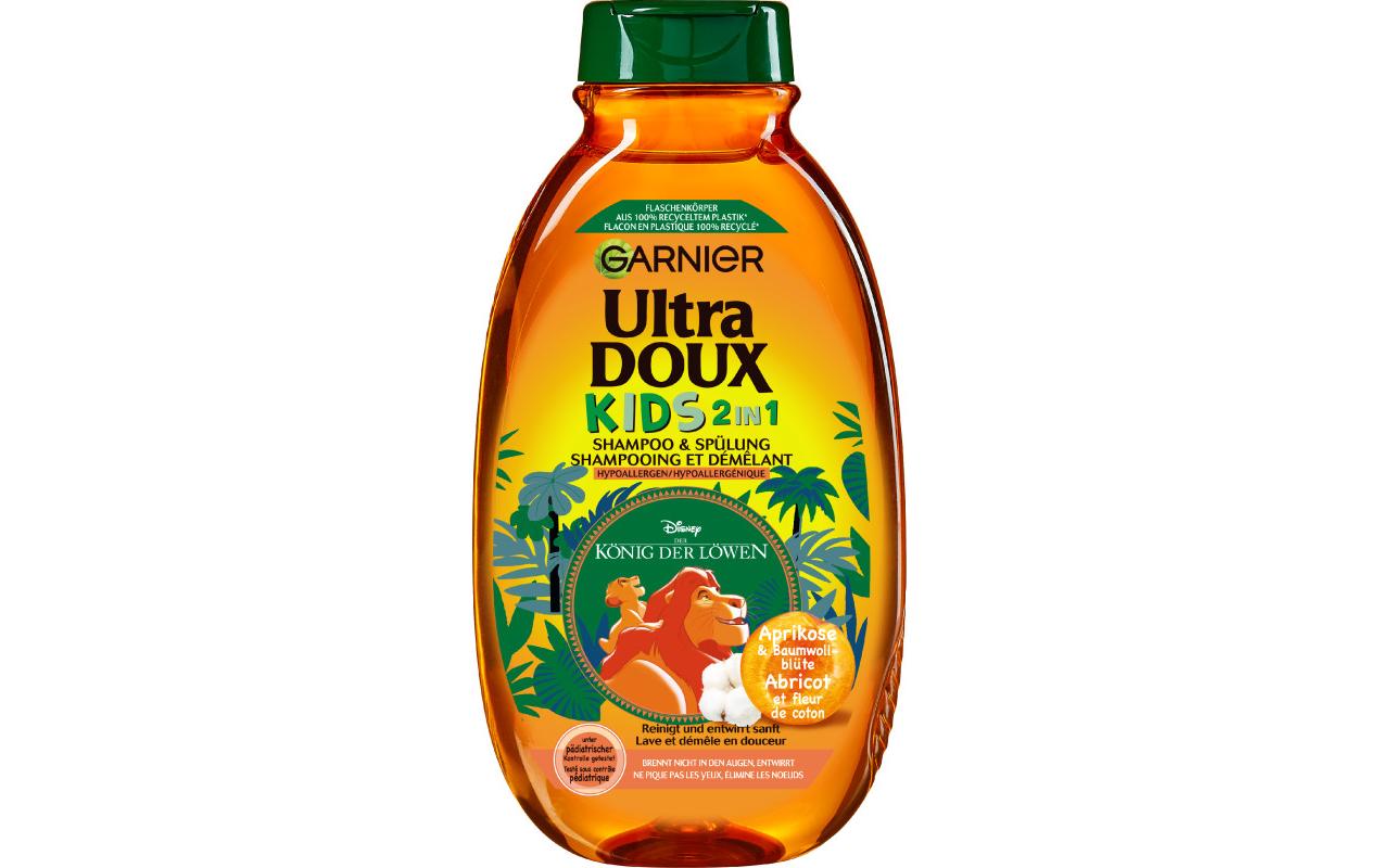 Shampoo und Spülung Kids 300 mlHaarshampoo und Spülung für feines Kinderhaare für sanfte Reinigung