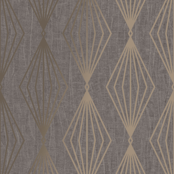 Vliesbehang Marquise geo grijs (111311)