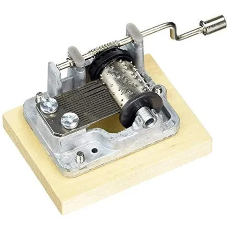 Fridolin Music Box Christmas Song from Heaven High Da komm ich Here